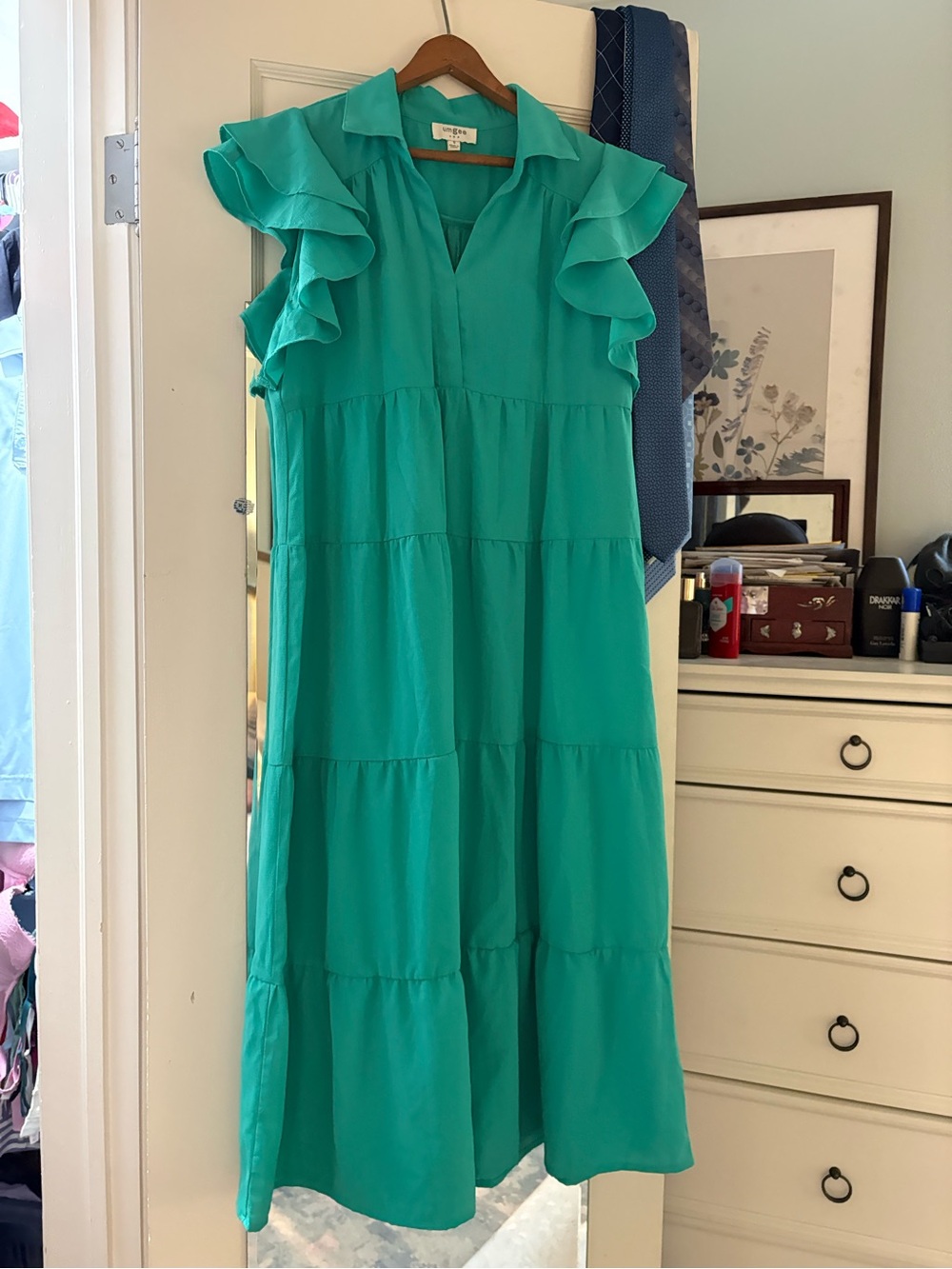 Sleeveless Ruffle Tiered Maxi Dress